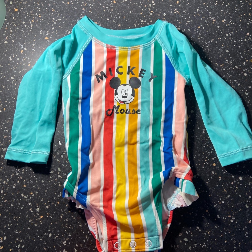 Hanna Andersson x Disney NWOT 6-12 month bathing suit